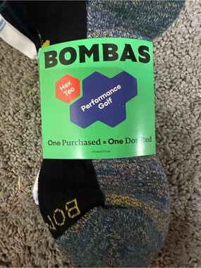 Bombas Performance Golf Socks 3 Pack